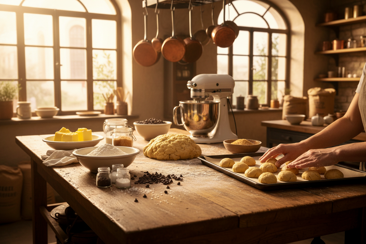 preparation de cookies